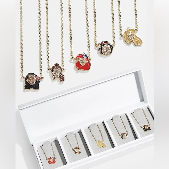 BaubleBar Other - BaubleBar Disney Princess Necklace Gift Set New In Box